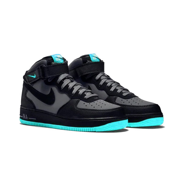 Nike Air Force 1 Mid Lava Blue Baskets Bleu Homme Femme - 2
