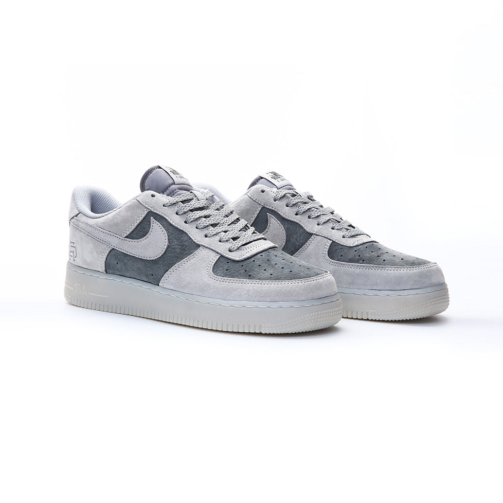 Nike Air Force 1 Low Dark Wolf Grey Baskets Gris Homme Femme - 2