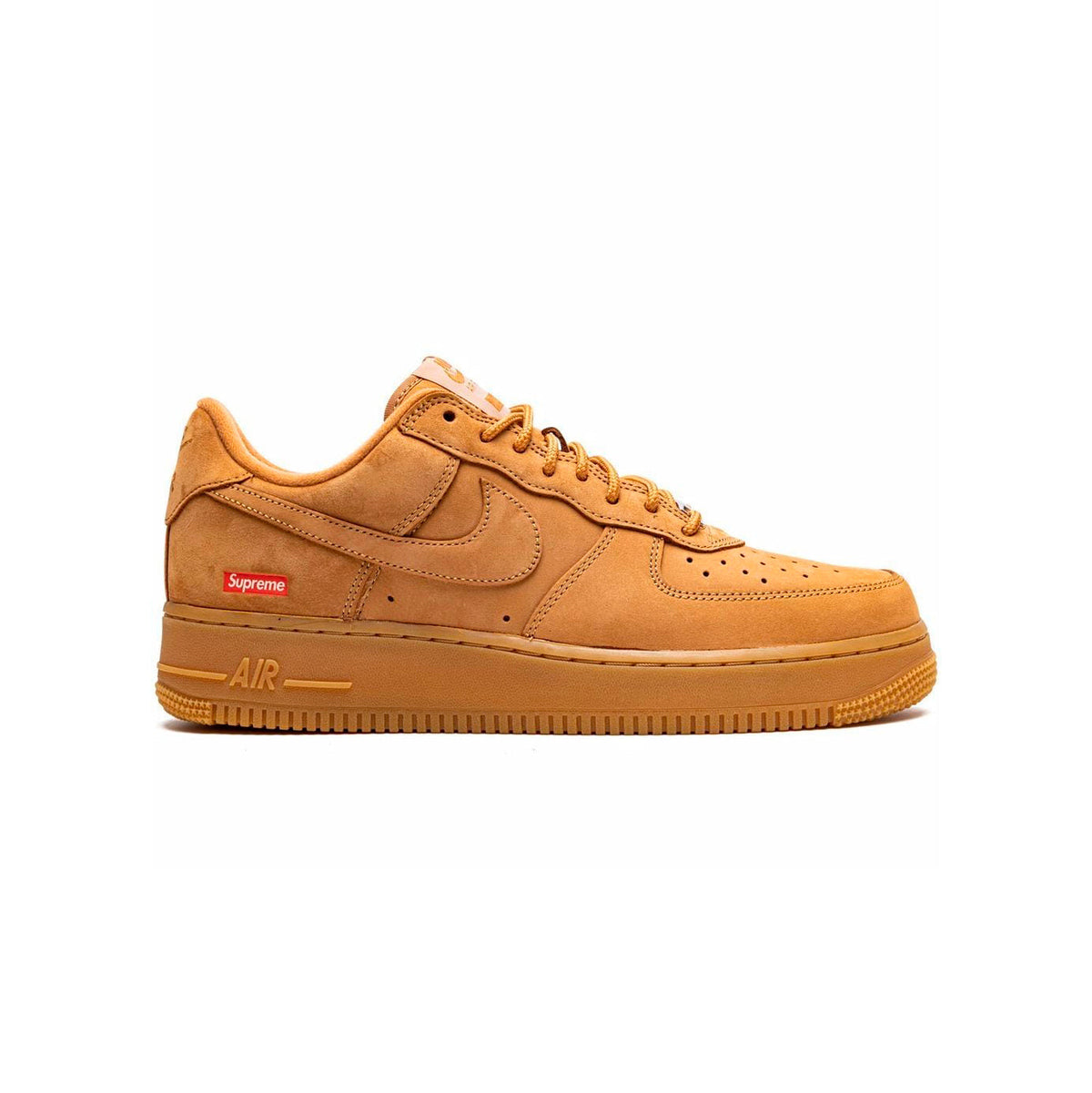 Nike Air Force 1 Low x Supreme Camel Baskets Beige Marron Homme Femme - 1