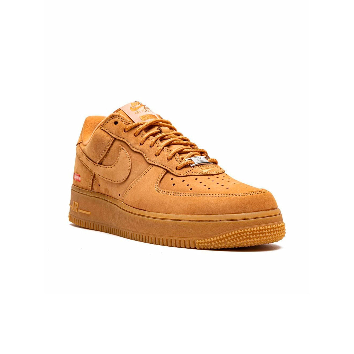 Nike Air Force 1 Low x Supreme Camel Baskets Beige Marron Homme Femme - 2