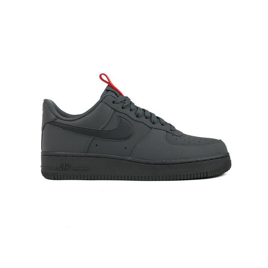 Nike Air Force 1 Low Anthracite Black Baskets Noir Homme Femme - 1