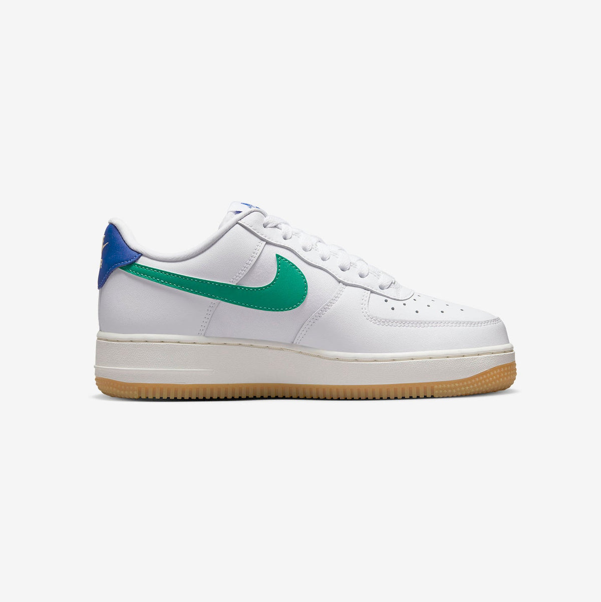 Nike Air Force 1 Low Royal Green Gum Baskets Bleu Vert Homme Femme - 1