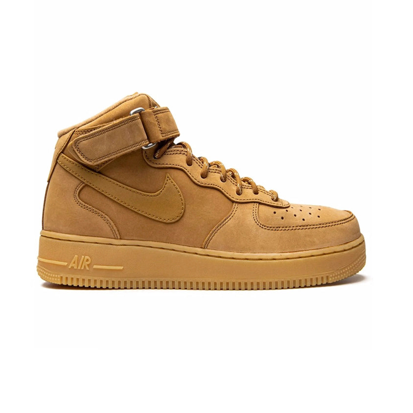 Nike Air Force 1 Mid '07 Flax Baskets Beige Marron Homme Femme - 1