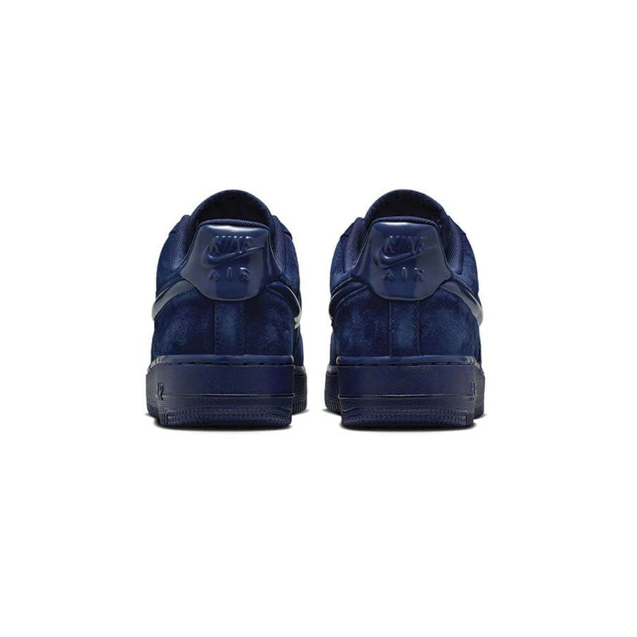 Nike Air Force 1 Low '07 Midnight Navy Black Baskets Bleu Noir Homme Femme - 3