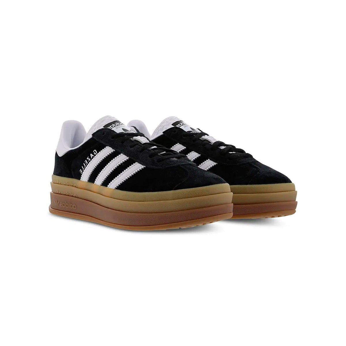 adidas Gazelle Bold Suede Baskets Noir Femme - 2
