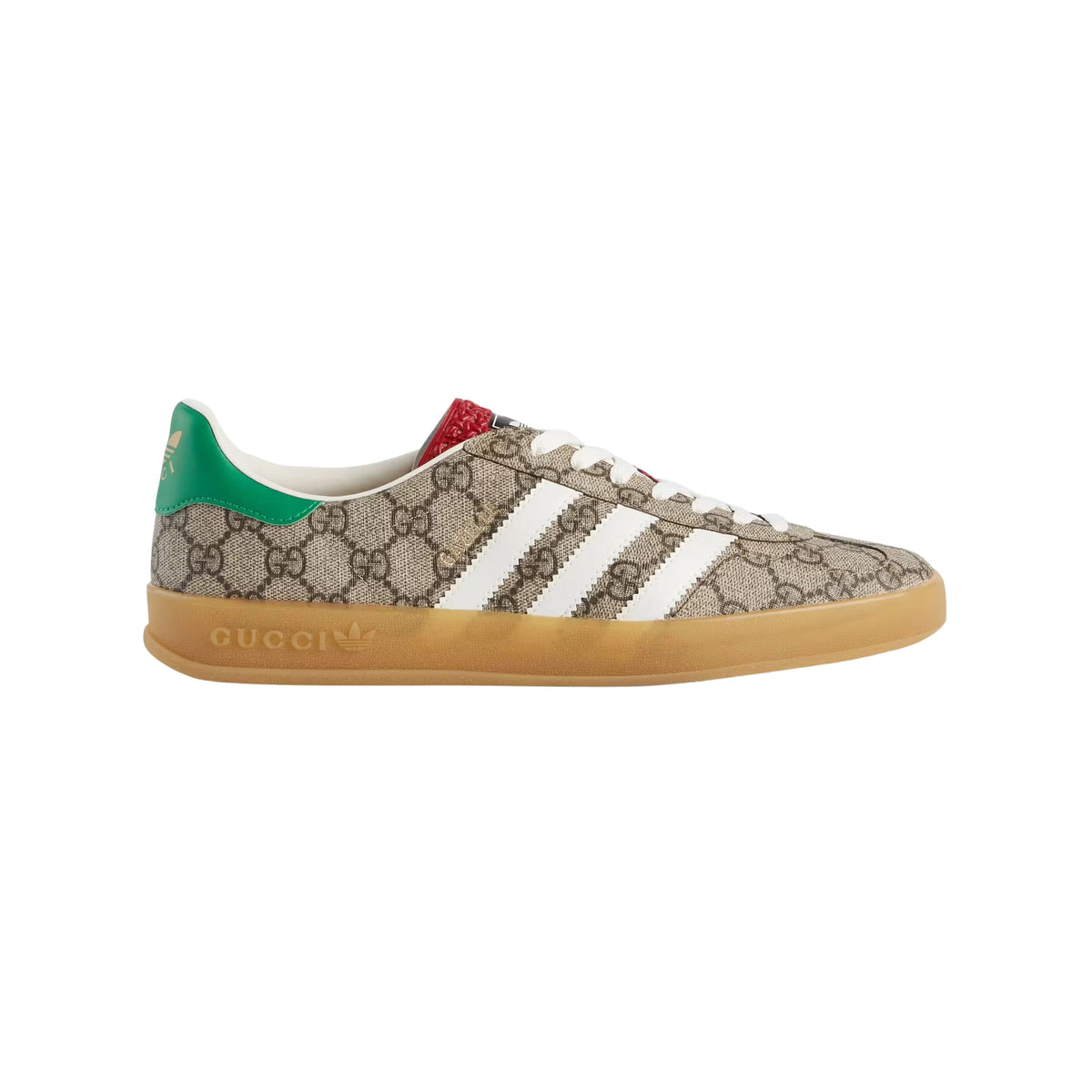 adidas Gazelle x Gucci GG Monogram Baskets Beige Homme Femme - 1