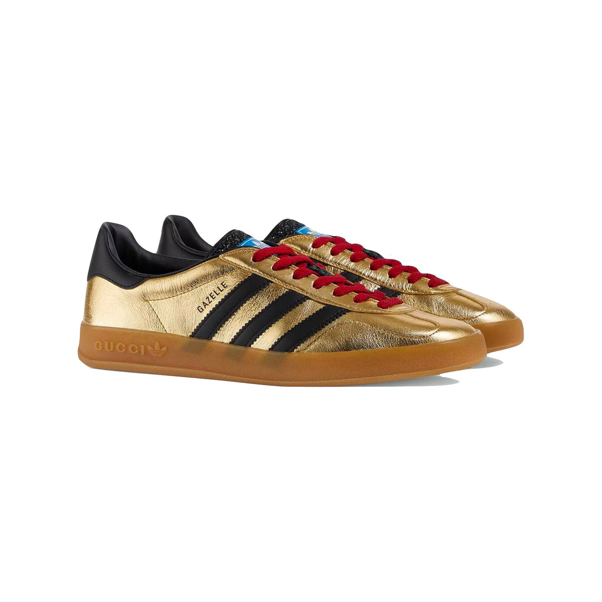 adidas Gazelle x Gucci Baskets Or Homme Femme - 2