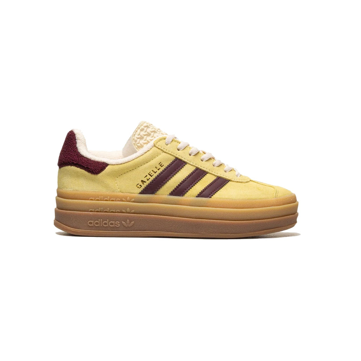 adidas Gazelle Bold Baskets Jaune Femme - 1
