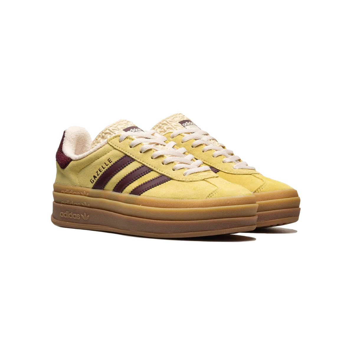 adidas Gazelle Bold Baskets Jaune Femme - 2
