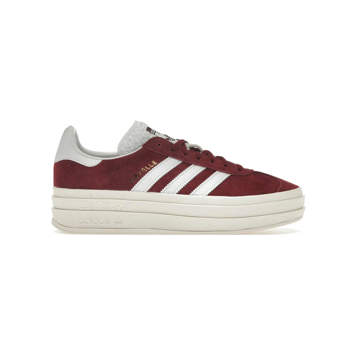 adidas Gazelle Bold Baskets Rouge Femme - 1