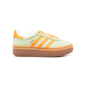 adidas Gazelle Bold Baskets Vert Orange Femme - 1