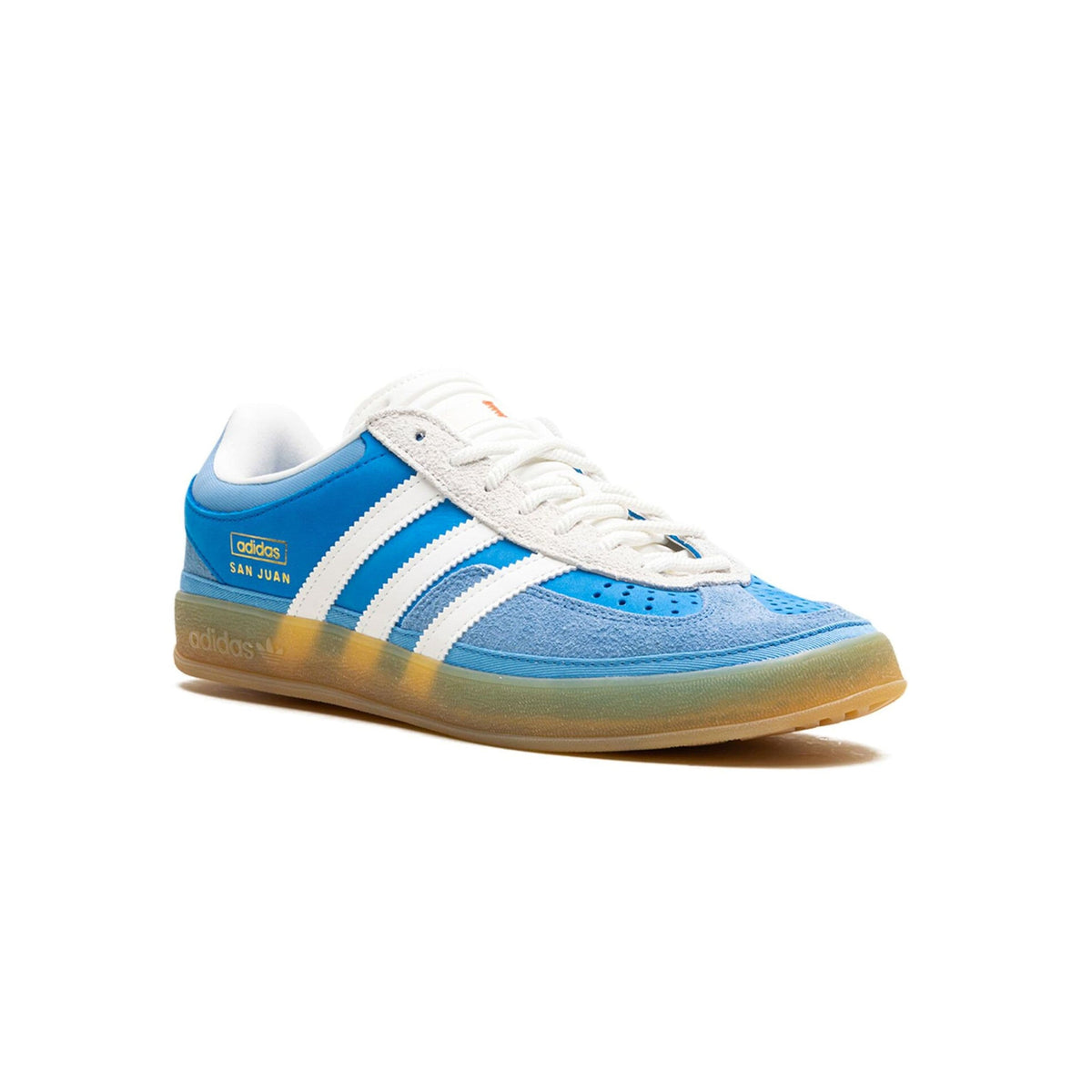 adidas Gazelle Indoor x Bad Bunny San Juan Baskets Bleu Blanc Homme Femme - 2