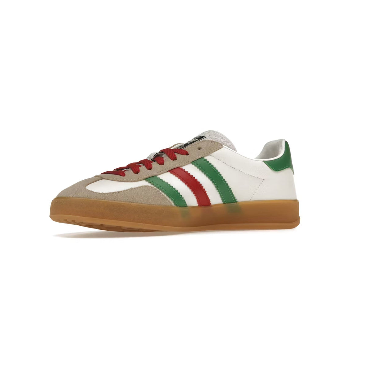 adidas Gazelle x Gucci Baskets Blanc Vert Homme Femme - 3