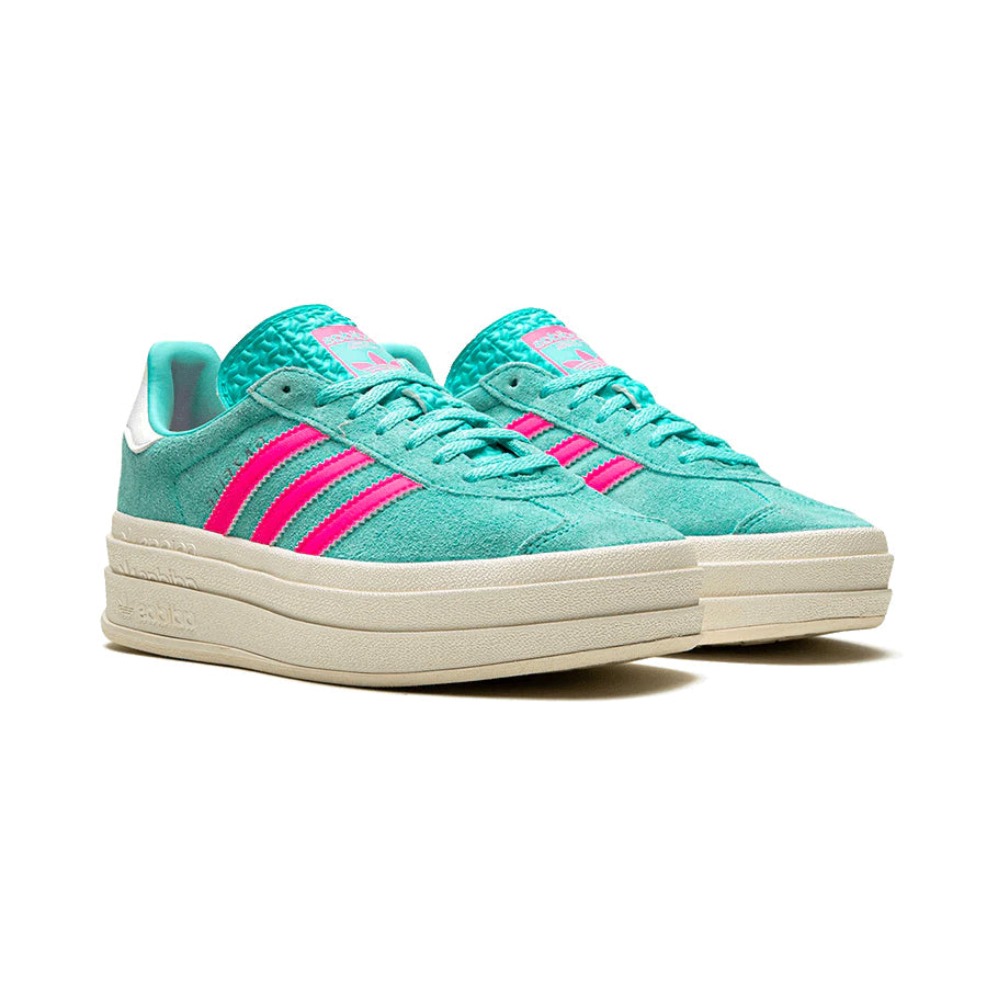adidas Gazelle Bold Baskets Turquoise Rose Femme - 2
