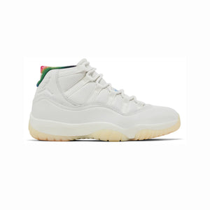 Air Jordan 11 Retro 285 Baskets Blanc Gris Homme Femme - 1