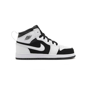Air Jordan 1 High Panda Reverse Baskets Noir Blanc Enfant - 1