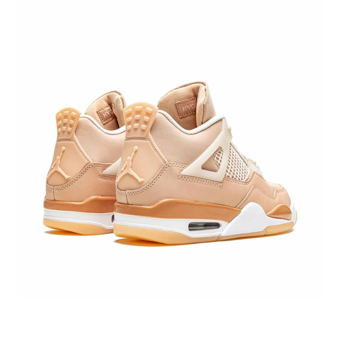 Air Jordan 4 Shimmer Baskets Bronze Argent Homme Femme - 3