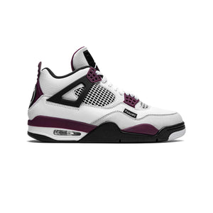 Air Jordan 4 Paris Saint-Germain Baskets Gris Bordeaux Homme Femme - 1