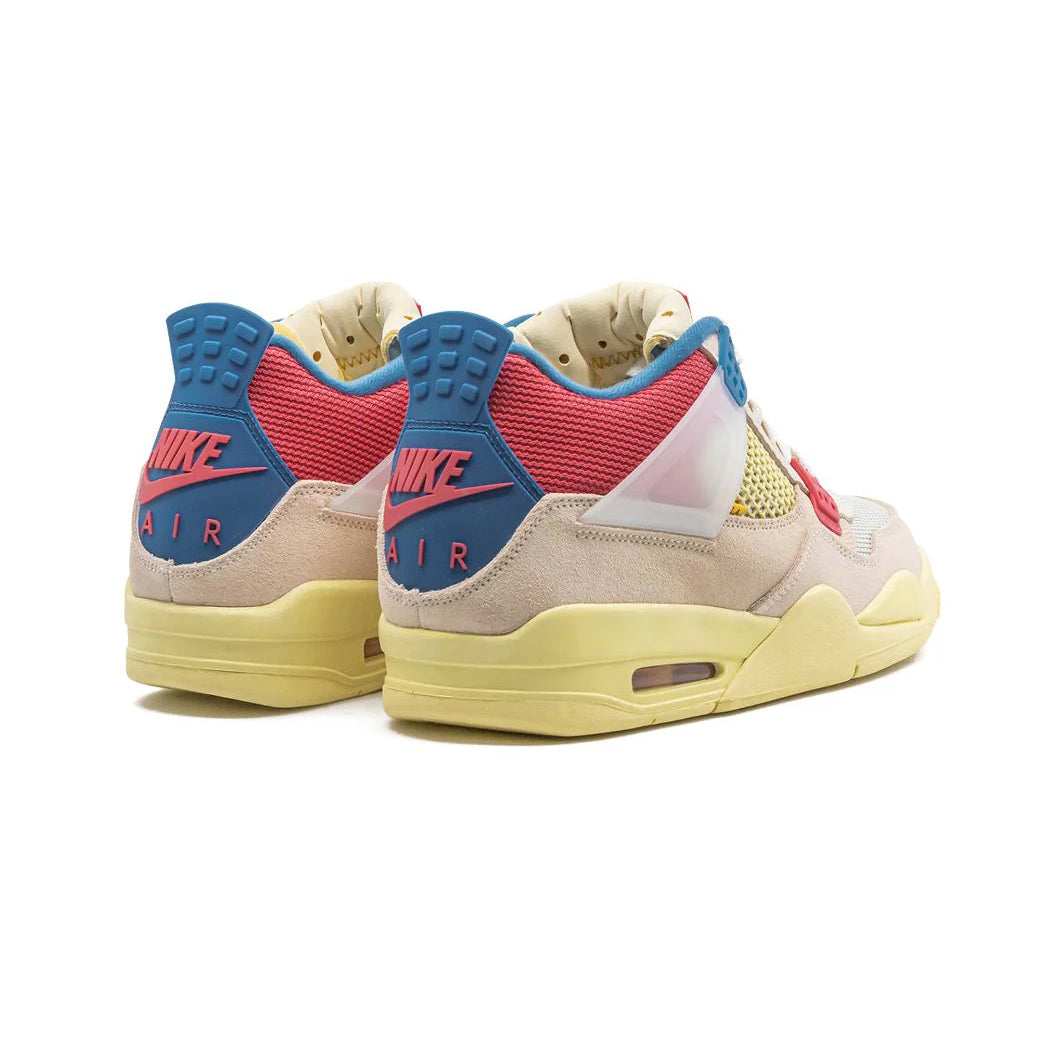Air Jordan 4 x Union LA Guava Ice Baskets Rose Beige Homme Femme - 3