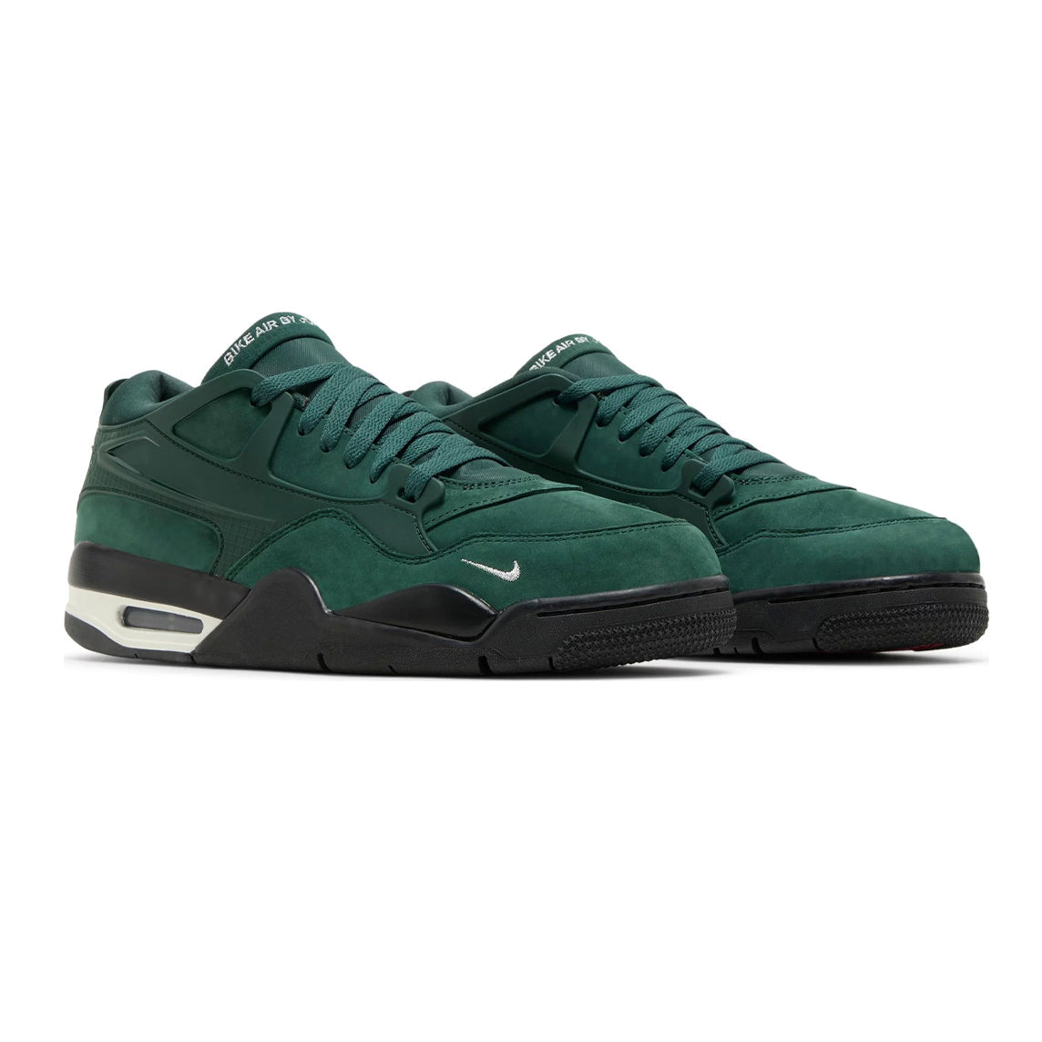 Air Jordan 4 RM Fence Green Baskets Vert Blanc Homme Femme - 2