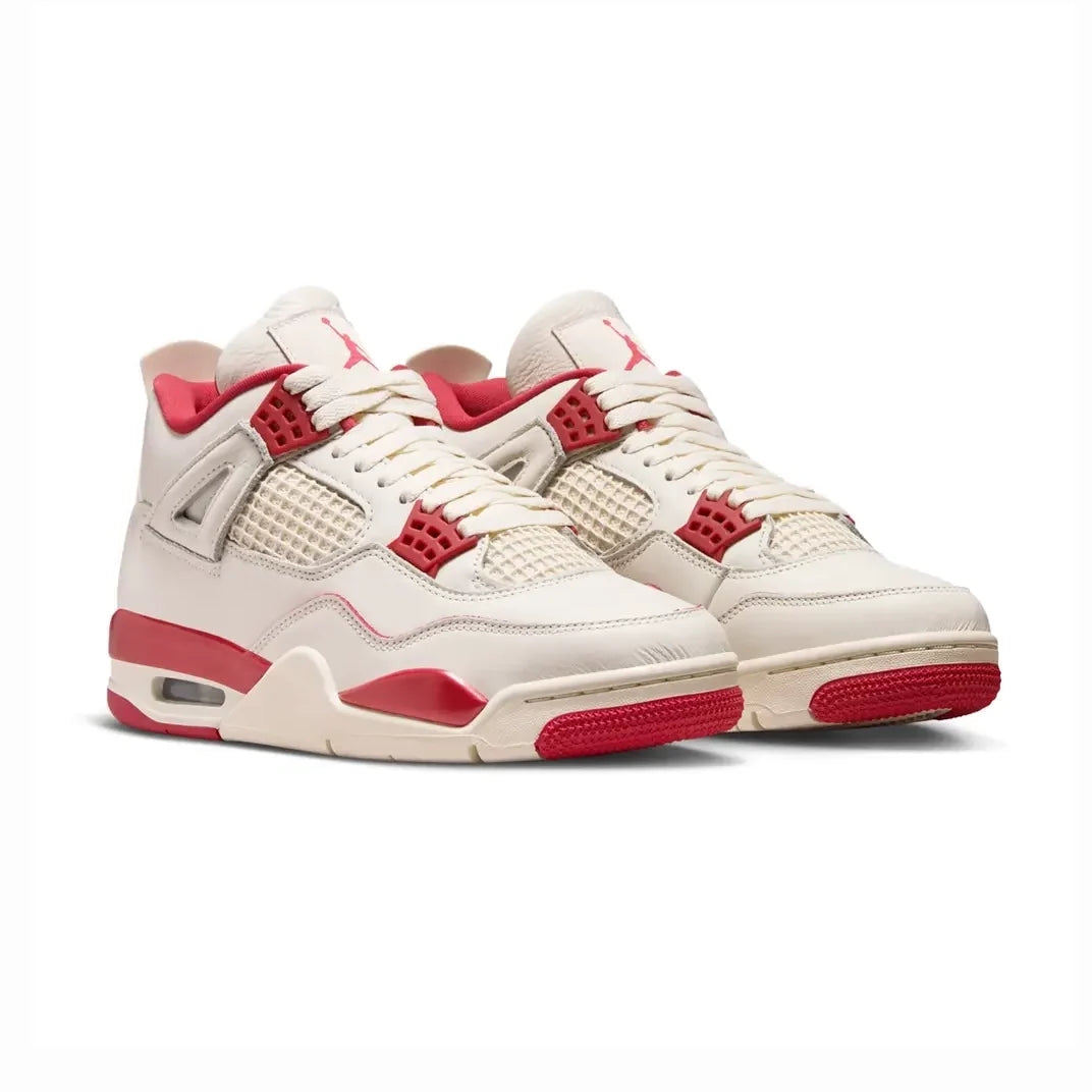 Air Jordan 4 Valentine's Day Sierra Red Baskets Rouge Homme Femme - 2