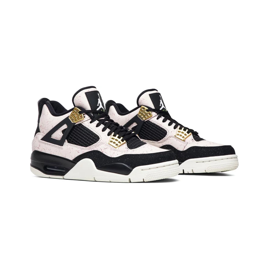 Air Jordan 4 Splatter Pack Baskets Blanc Multicolore Homme Femme - 2