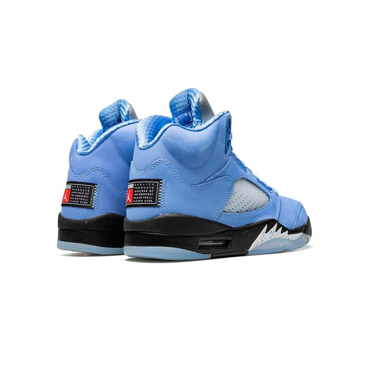 Air Jordan 5 Retro SE University Blue Baskets Bleu Blanc Homme Femme - 2