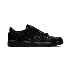 Air Jordan 1 Low x Travis Scott Black Phantom Baskets Noir Homme Femme - 1