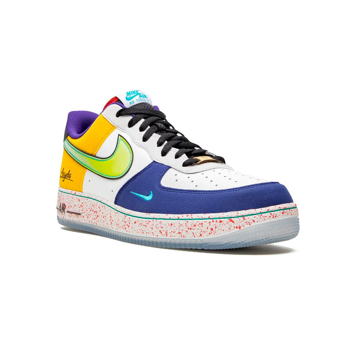 Nike Air Force 1 Low What The LA Baskets Multicolore Homme Femme - 3