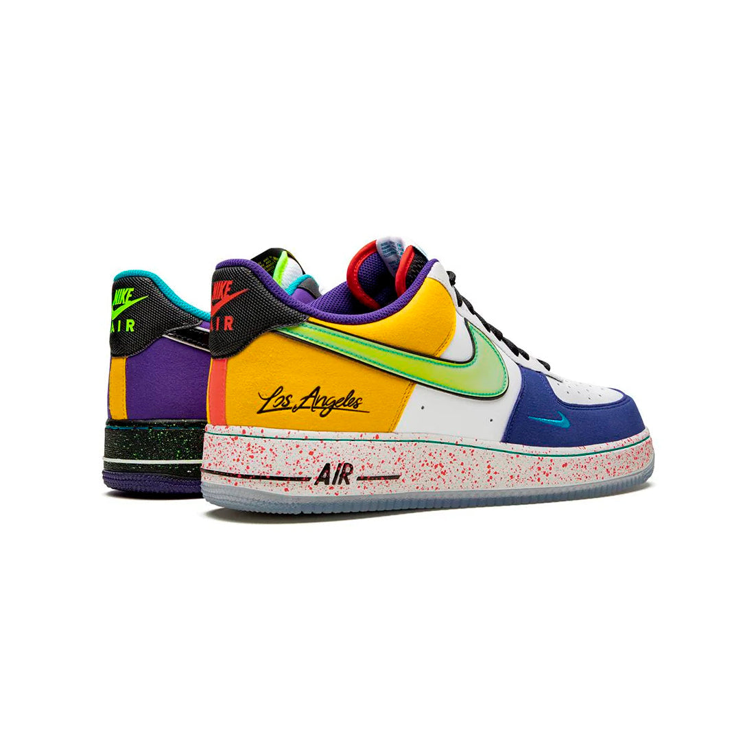 Nike Air Force 1 Low What The LA Baskets Multicolore Homme Femme - 5