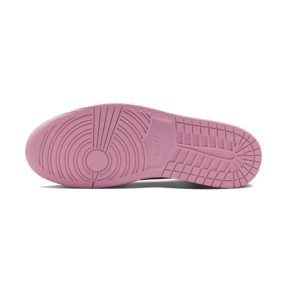 Air Jordan 1 Low x Travis Scott Shy Pink Baskets Rose Beige Homme Femme - 5
