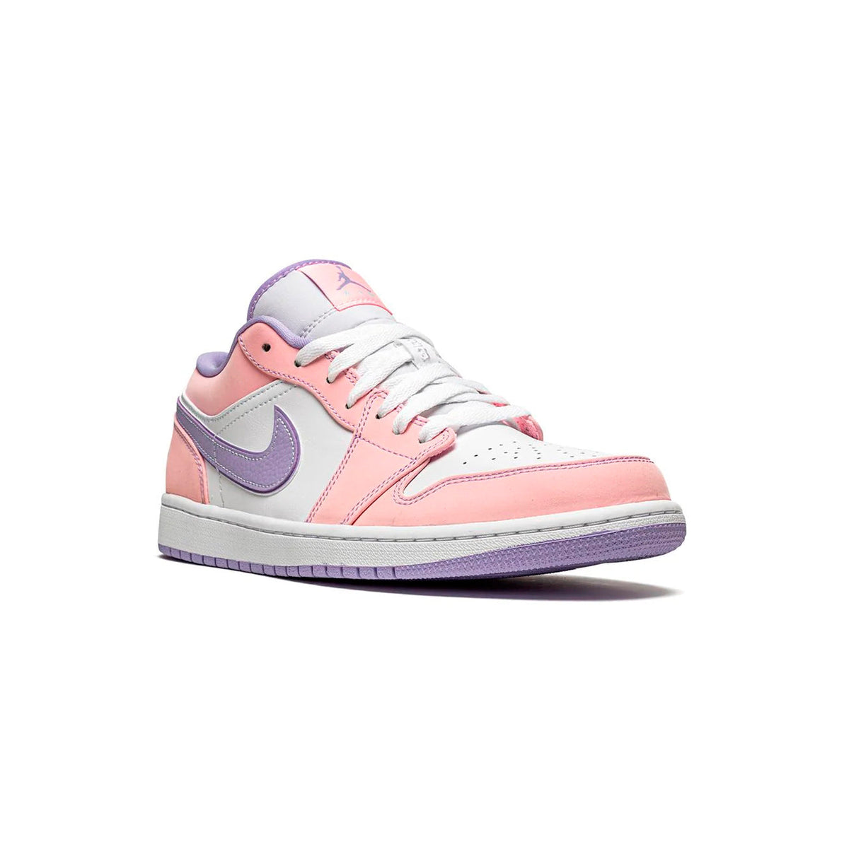 Air Jordan 1 Low Arctic Punch Baskets Rose Blanc Homme Femme - 2