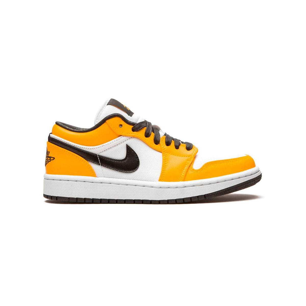 Air Jordan 1 Low Laser Orange Baskets Orange Blanc Homme Femme - 1