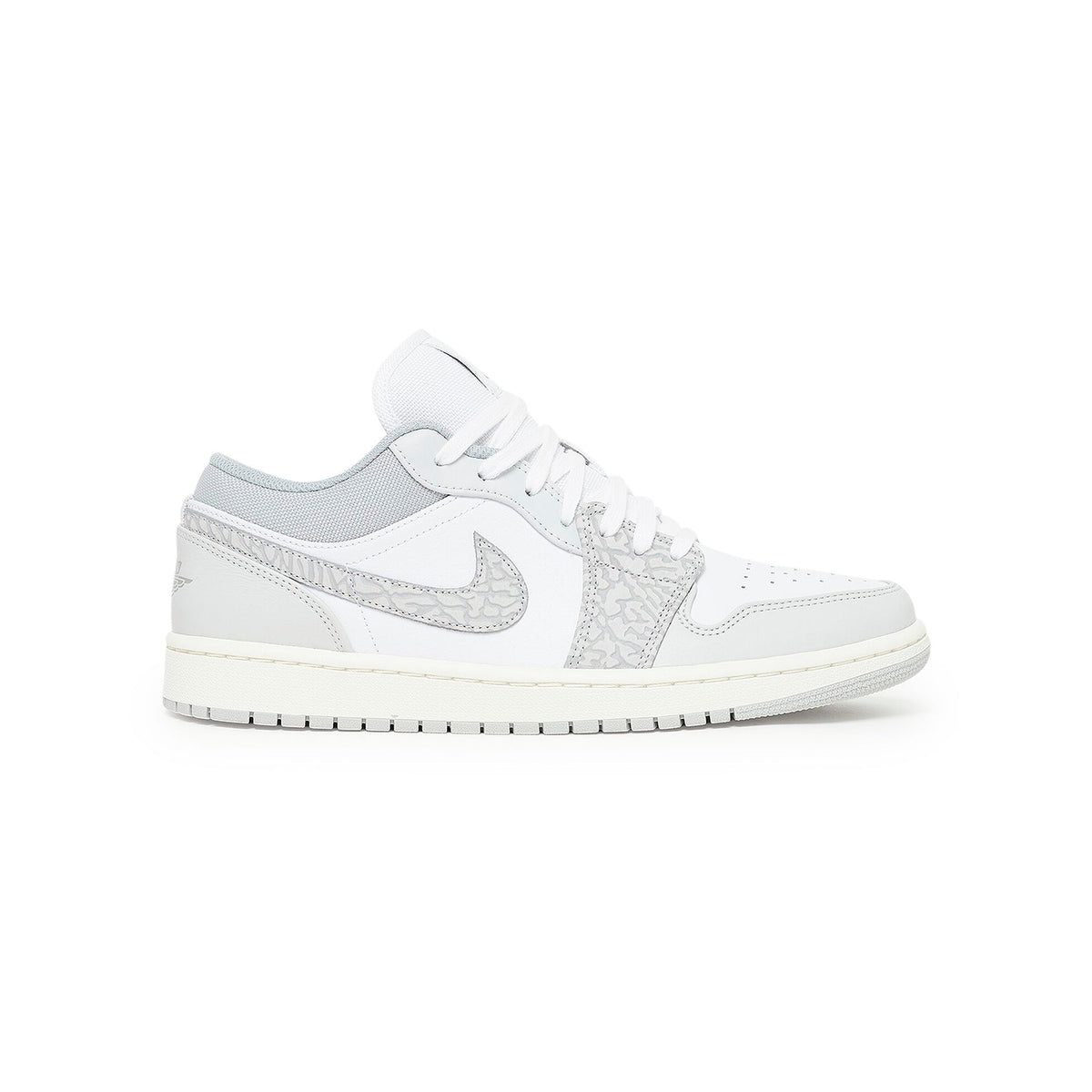 Air Jordan 1 Low Smoke Grey Elephant Baskets Gris Blanc Homme Femme - 1