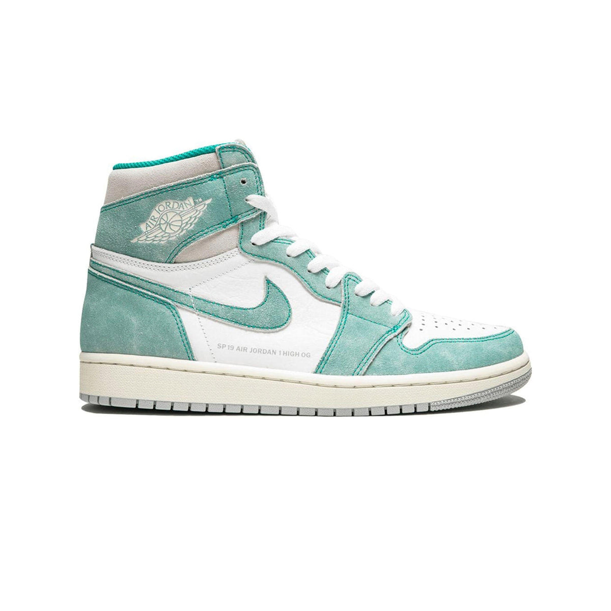 Air Jordan 1 High Turbo Green Baskets Vert Noir Homme Femme - 1