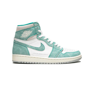 Air Jordan 1 High Turbo Green Baskets Vert Noir Homme Femme - 1