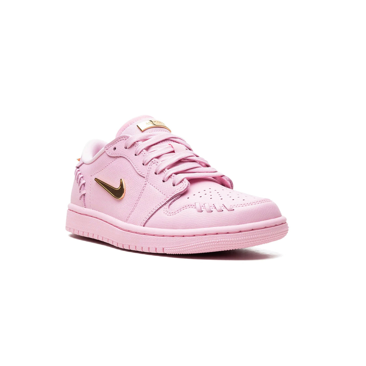 Air Jordan 1 Low Method of Make Perfect Pink Baskets Rose Blanc Homme Femme - 2