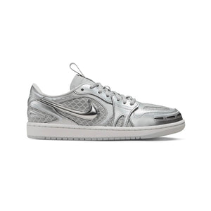 Air Jordan 1 Low Method of Make V3 Baskets Argent Blanc Homme Femme - 1