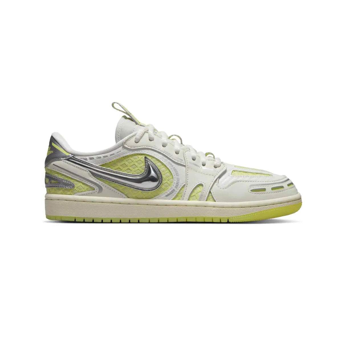 Air Jordan 1 Low Method of Make V3 Luminous Green Baskets Vert Beige Mixte - 1