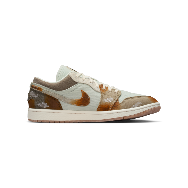 Air Jordan 1 Low SE Baskets Multicolore Beige Homme Femme - 1