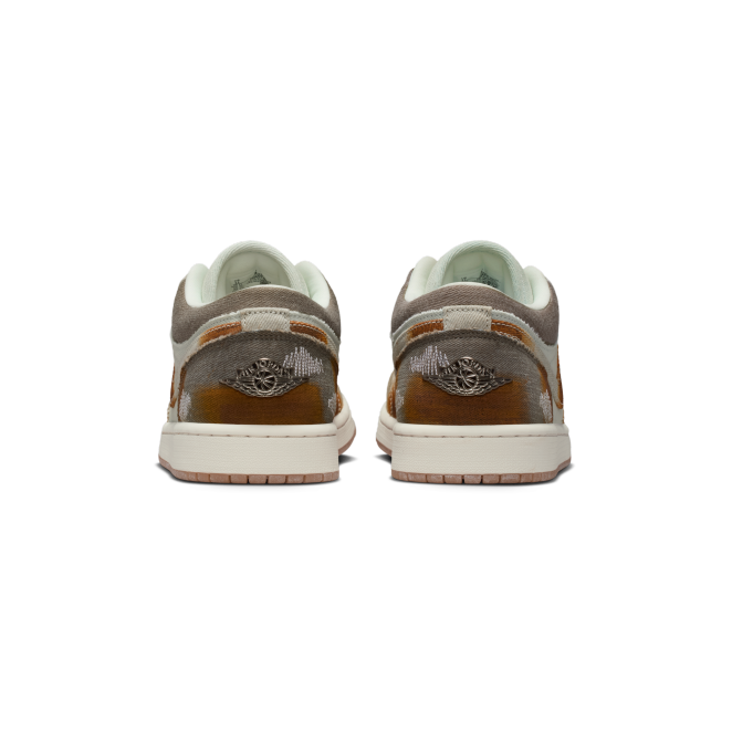 Air Jordan 1 Low SE Baskets Multicolore Beige Homme Femme - 3