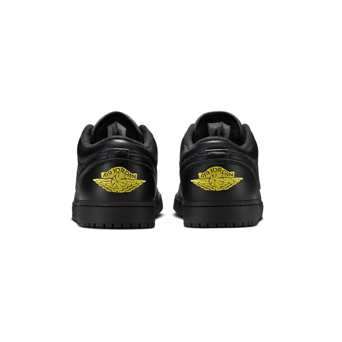 Air Jordan 1 Low Black Elephant Print Baskets Noir Gris Homme Femme - 3