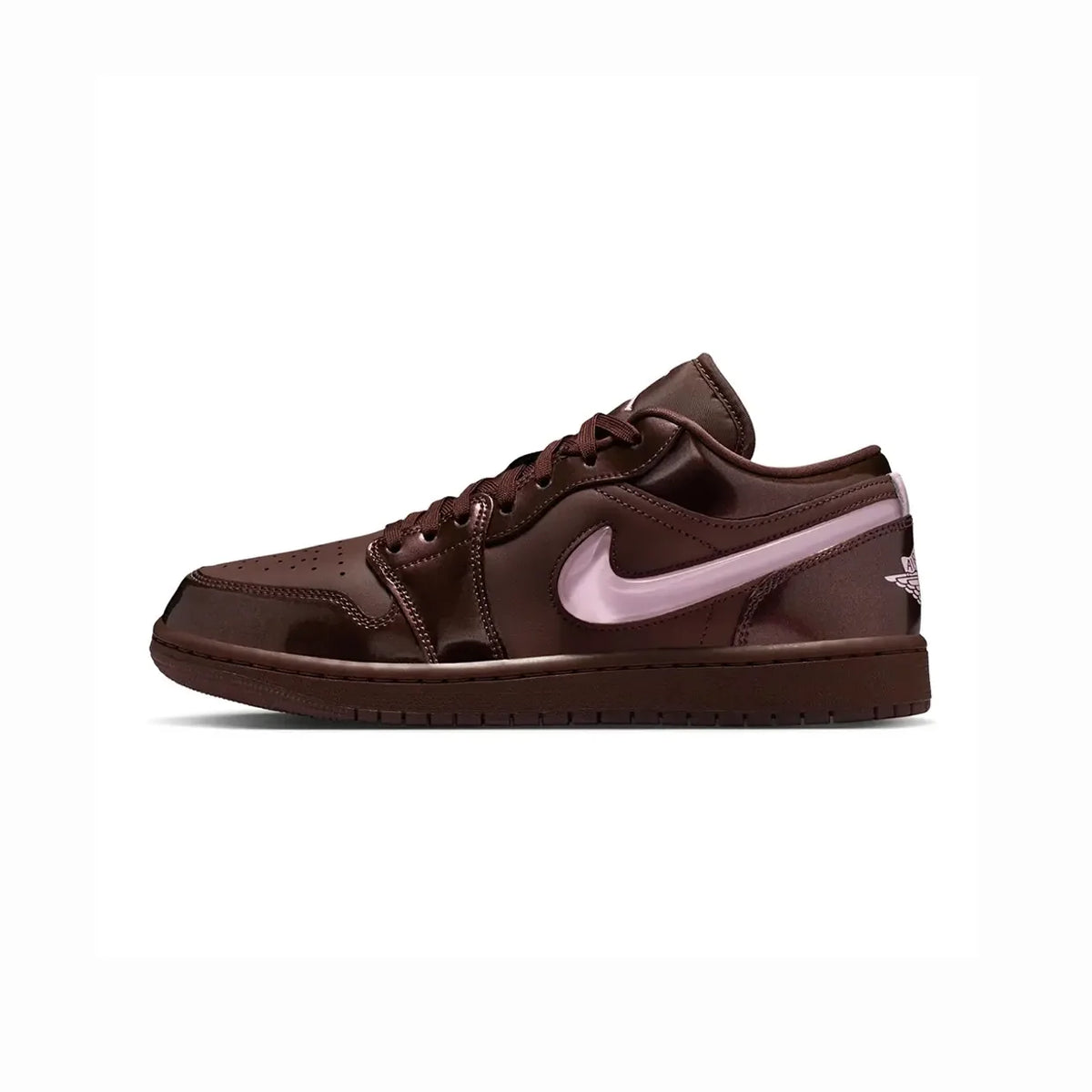 Air Jordan 1 Low Valentine's Day Chocolate Baskets Marron Rose Homme Femme - 4