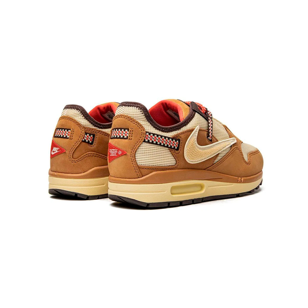 Nike Air Max 1 x Travis Scott Saturn Gold Baskets Beige Jaune Homme Femme - 3