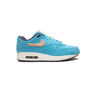 Nike Air Max 1 Corduroy Baltic Blue Baskets Bleu Homme Femme - 1