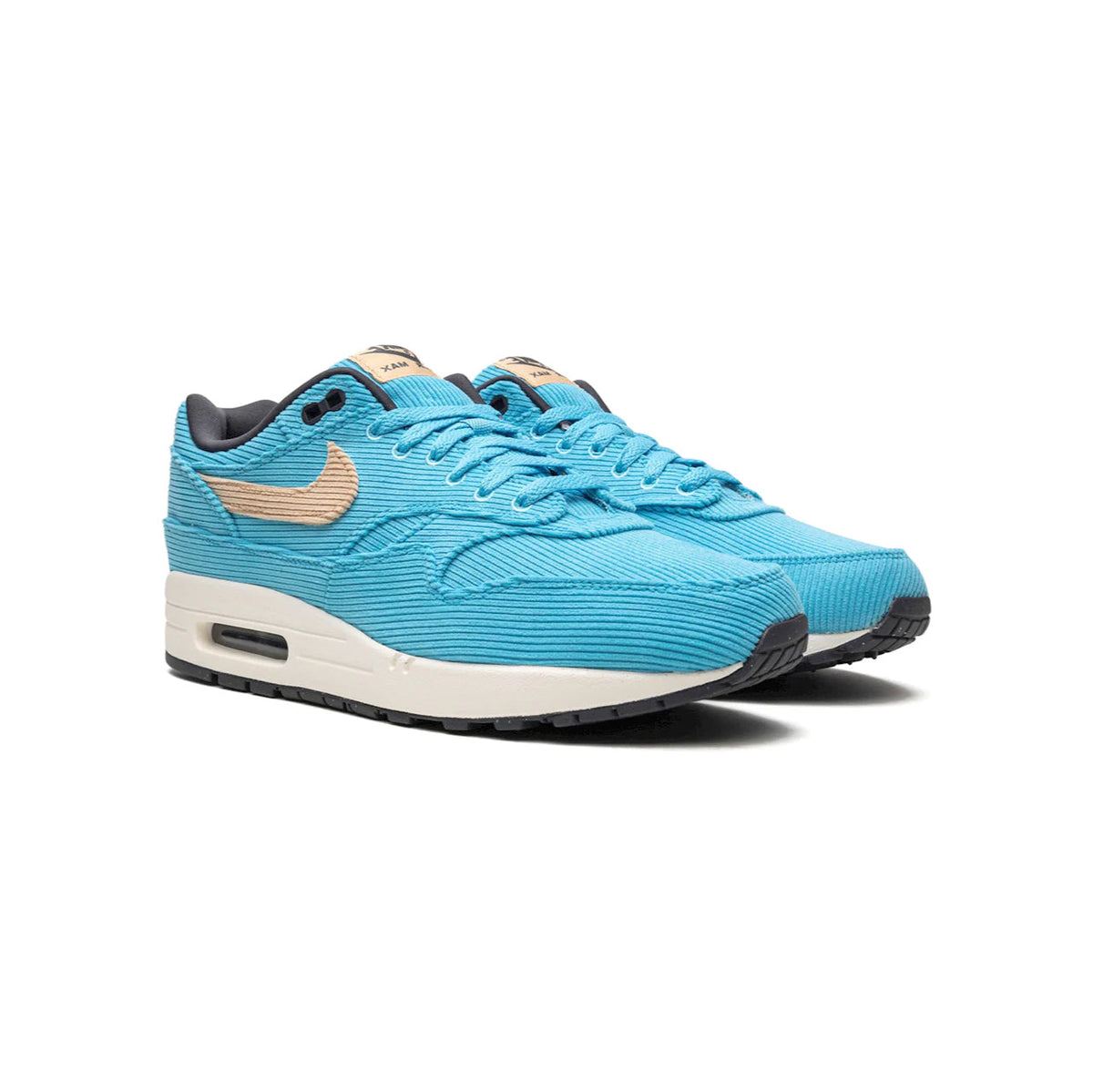 Nike Air Max 1 Corduroy Baltic Blue Baskets Bleu Homme Femme - 2