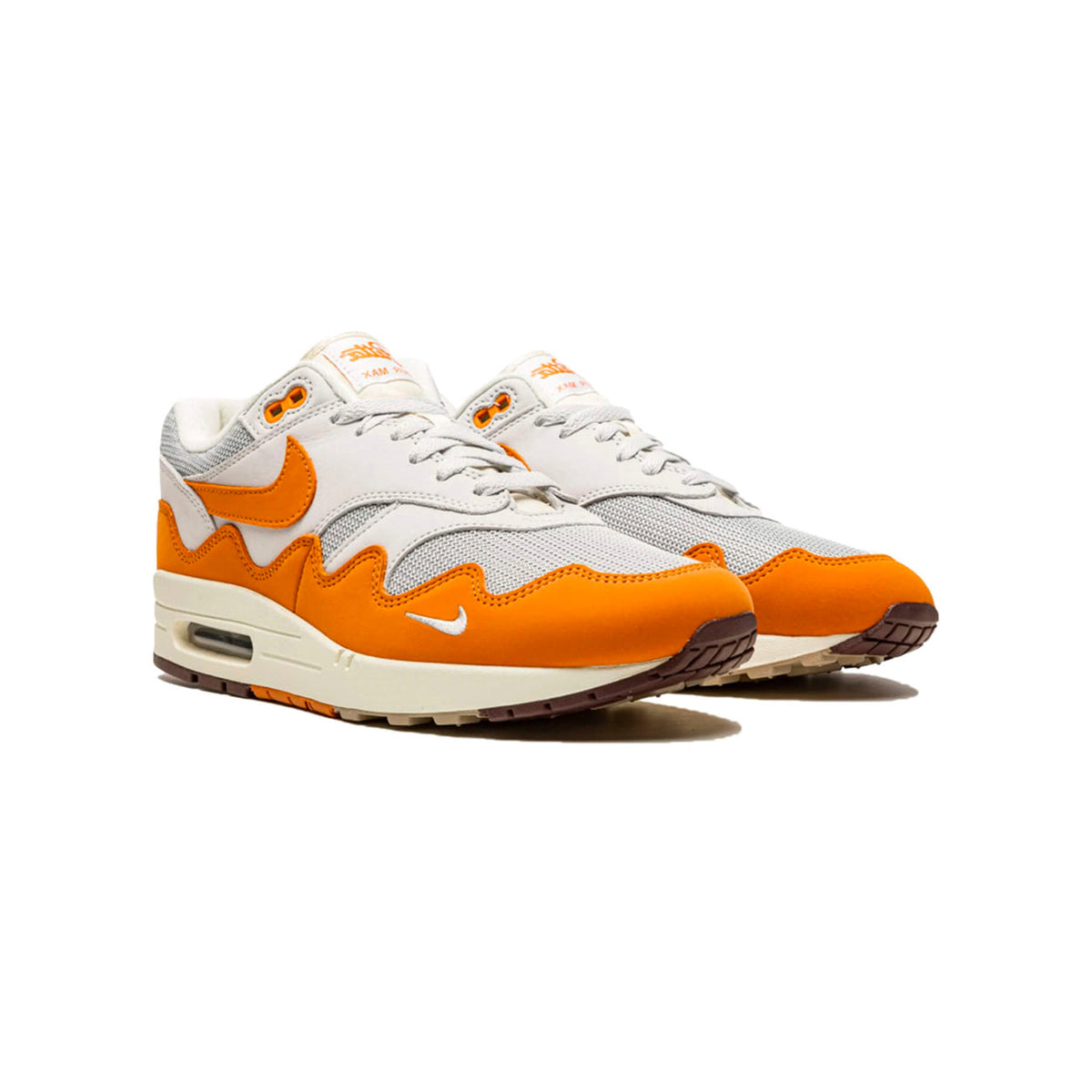 Nike Air Max 1 x Patta Waves Monarch Baskets Orange Homme Femme - 2