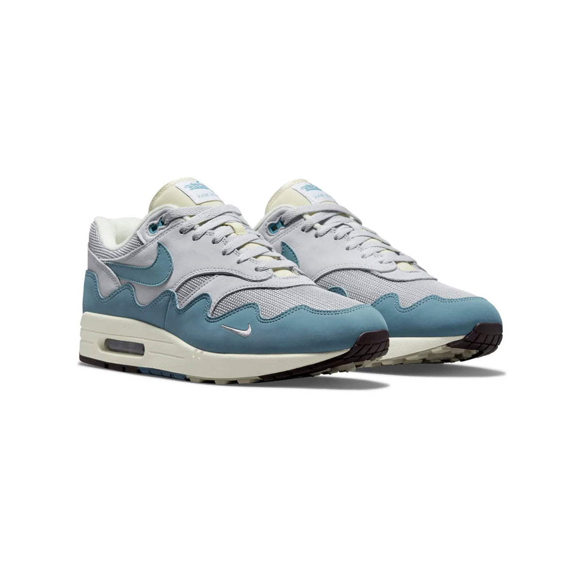 Nike Air Max 1 x Patta Noise Aqua Baskets Bleu Homme Femme - 2