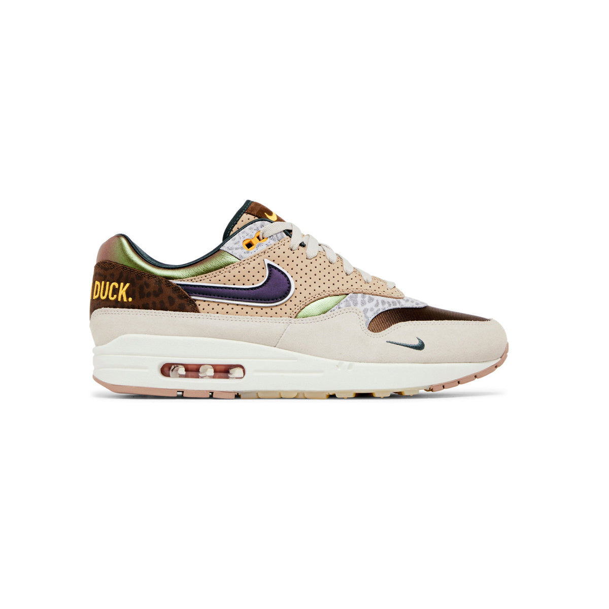 Nike Air Max 1 '87 University of Oregon PE Baskets Vert Jaune Homme Femme - 1
