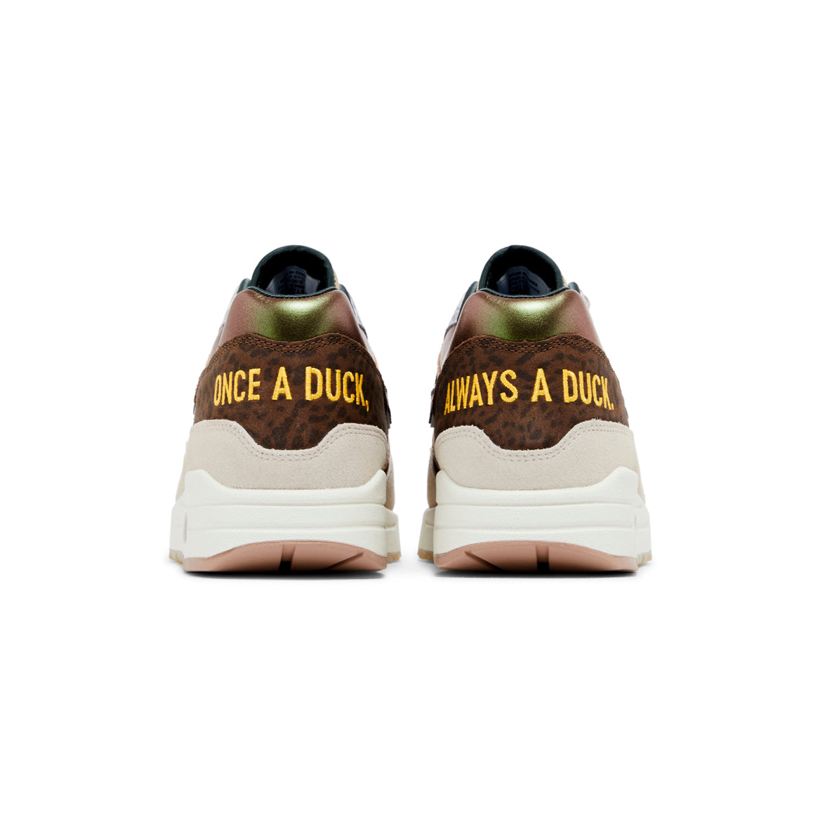 Nike Air Max 1 '87 University of Oregon PE Baskets Vert Jaune Homme Femme - 3